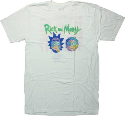 Rick And Morty Gross Faces T-Shirt