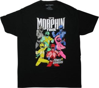Power Rangers Morphin Time Pose T-Shirt