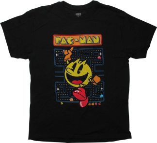 Pac-Man Retro Maze Jump T-Shirt