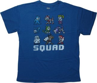 Megaman Pixel Squad T-Shirt