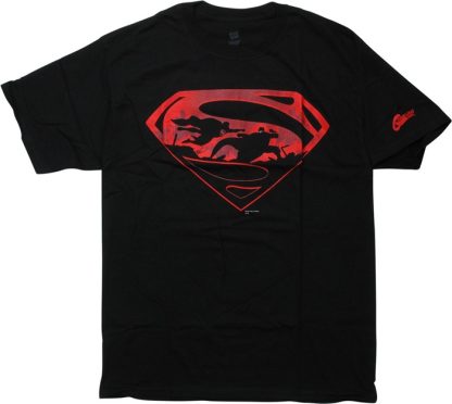 Batman v Superman Battle Symbol T-Shirt - Image 2