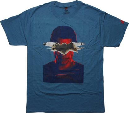 Bat V Sup Superman Torn T-Shirt