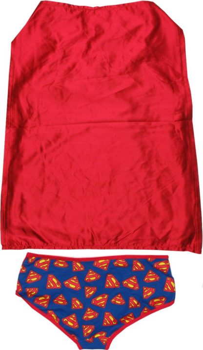 Superman Caped Tank and Briefs Junior Pajama Set - Image 3