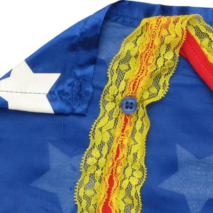 Wonder Woman Caped Tank and Briefs Junior Pajama Set - Image 4