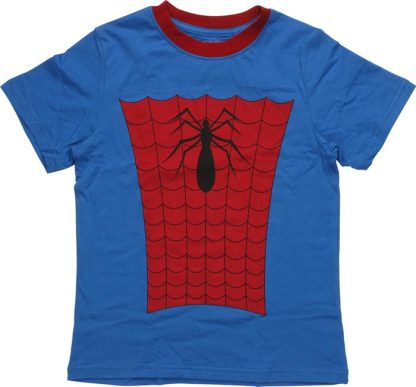 Spiderman Costume Youth Pajama Set - Image 2