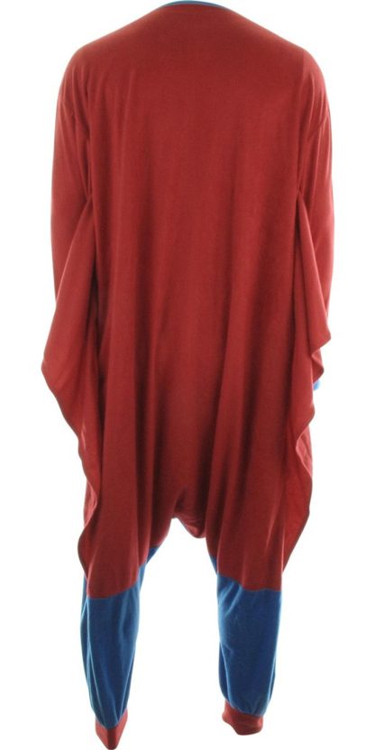 Superman Caped Costume Kigurumi Pajamas - Image 4