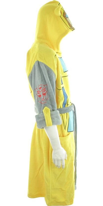 Transformers Autobot Bumblebee Masked Hooded Robe - Image 3