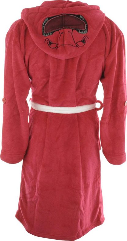 Power Rangers Red Ranger Mesh Masked Hooded Robe - Image 4