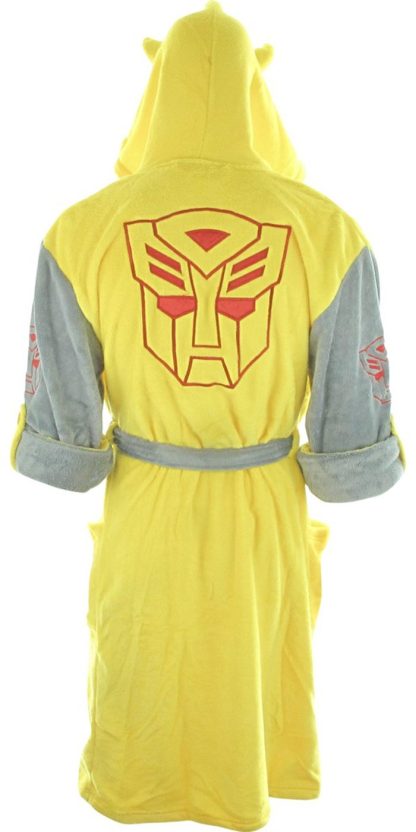 Transformers Autobot Bumblebee Masked Hooded Robe - Image 4