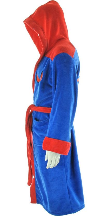 Spiderman Eyes Spider Fleece Robe - Image 2