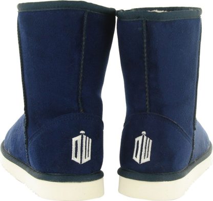 Doctor Who TARDIS Boot Slippers - Image 3