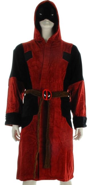 Deadpool Mesh Eye Hooded Costume Robe