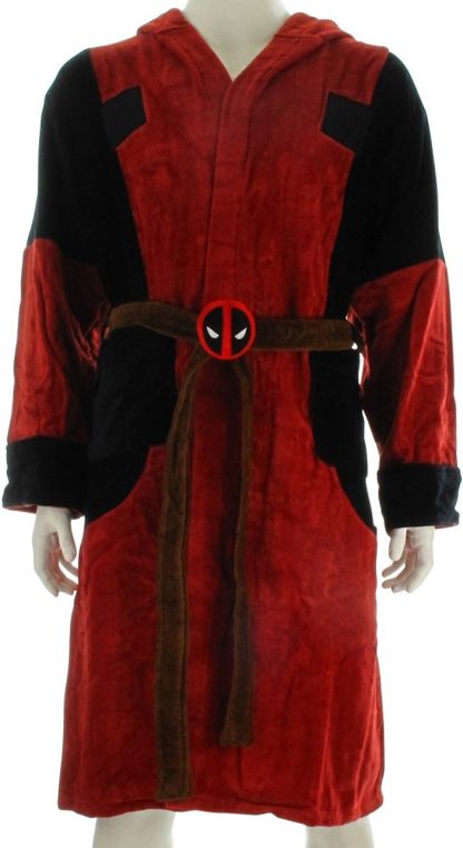 Deadpool Mesh Eye Hooded Costume Robe - Image 3