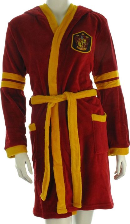 Harry Potter Brave at Heart Hooded Fleece Robe - Image 2