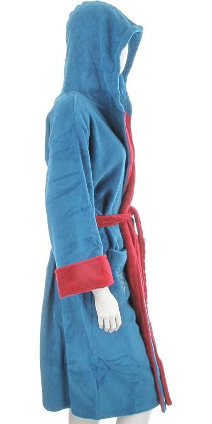 Supergirl Bombshell Ladies Fleece Robe - Image 2