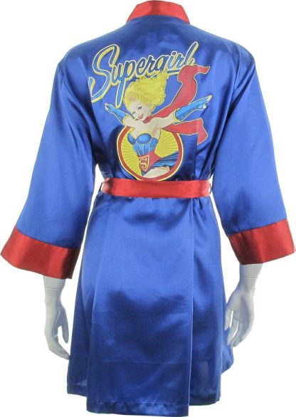Supergirl Bombshell Satin Junior Robe - Image 3