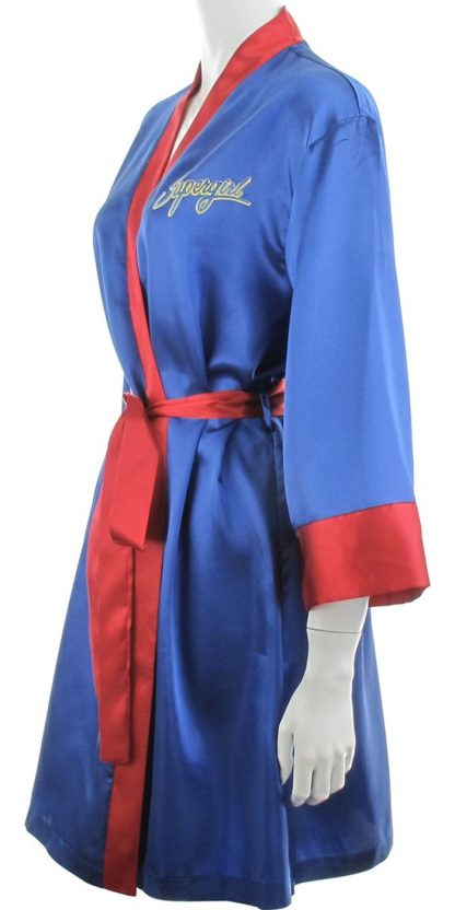 Supergirl Bombshell Satin Junior Robe - Image 4