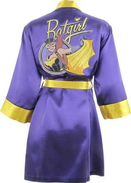 Batgirl Bombshell Satin Junior Robe - Image 3