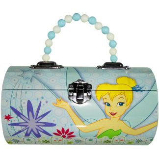 Tinkerbell Magic Wand Round Tin Purse