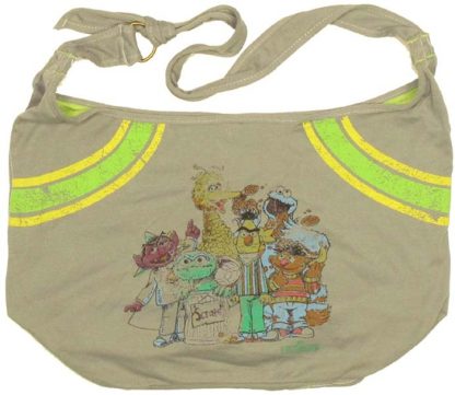 Sesame Street Group Hobo Bag