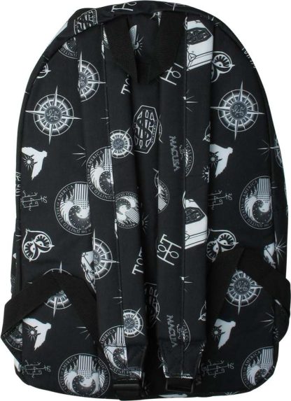 Fantastic Beasts Symbols Allover Print Backpack - Image 2