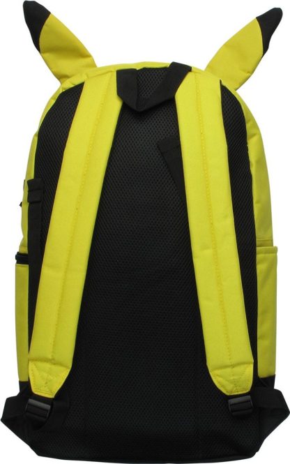 Pokemon Pikachu Face Wink Smiling Ears Backpack - Image 3