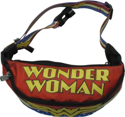 Wonder Woman Classic Logo Fanny Pack Waist Bag - Image 3