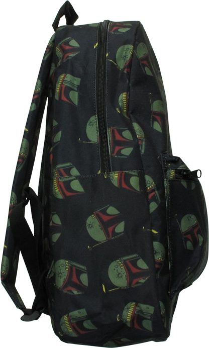 Star Wars Boba Fett Helmet Allover Print Backpack - Image 2