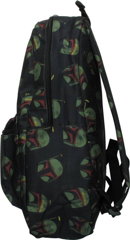 Star Wars Boba Fett Helmet Allover Print Backpack - Image 4
