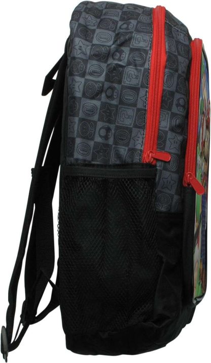 Super Mario Luigi Yoshi and Toad Backpack - Image 4
