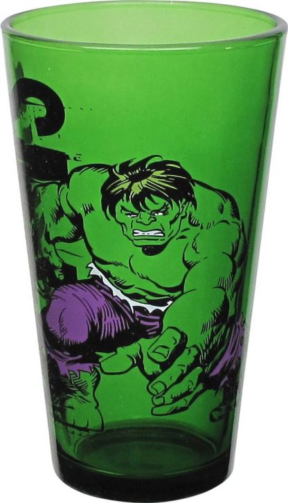 Wolverine and Incredible Hulk Pint Glass Set - Image 4