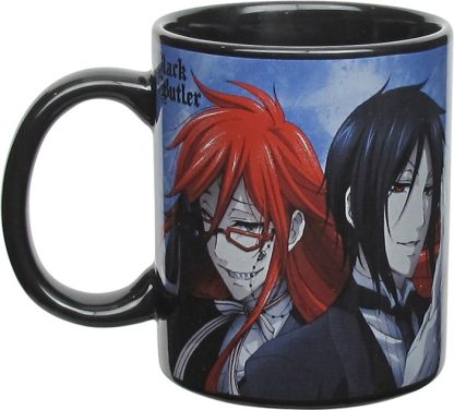 Black Butler Grell and Sebastian Mug - Image 2