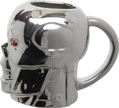 Terminator 2 Endoskeleton Skull Sculpted Mug - Image 4