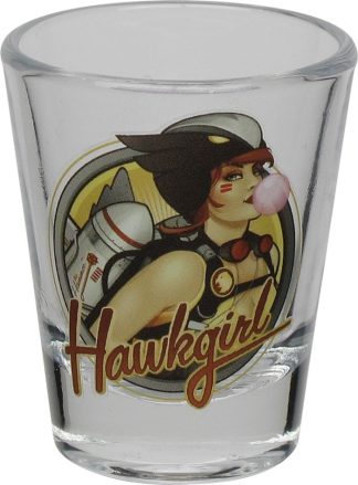 Hawkgirl Bombshell Mini Toon Tumbler Shot Glass