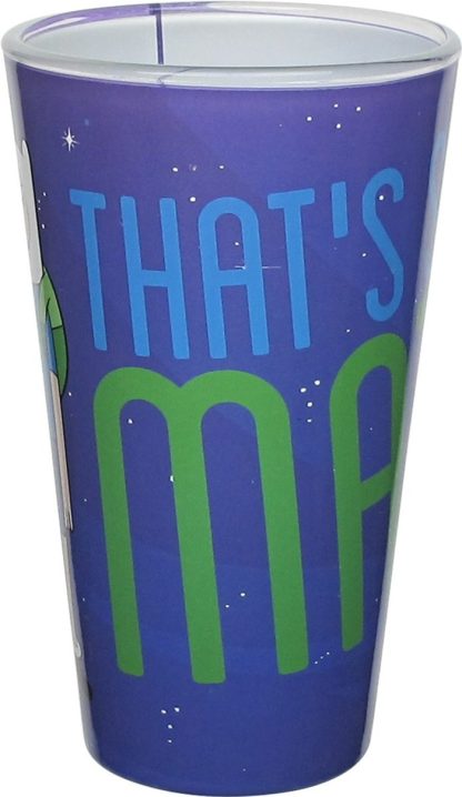 Adventure Time Finn That's So Math Pint Glass