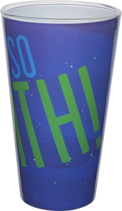 Adventure Time Finn That's So Math Pint Glass - Image 2