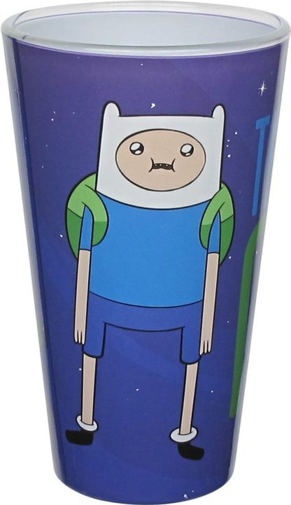 Adventure Time Finn That's So Math Pint Glass - Image 3