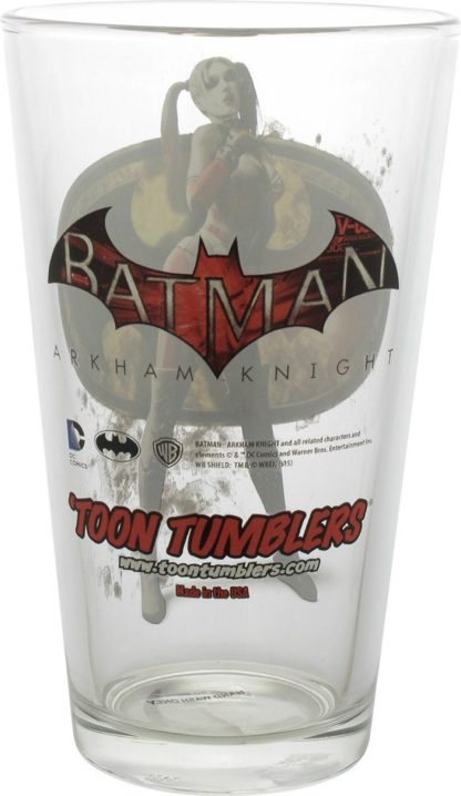 Batman Arkham Knight Harley Quinn TT Pint Glass - Image 2