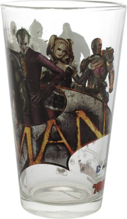 Batman Arkham Knight Group Toon Tumbler Pint Glass - Image 2