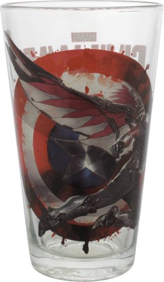 Captain America Civil War Falcon TT Pint Glass
