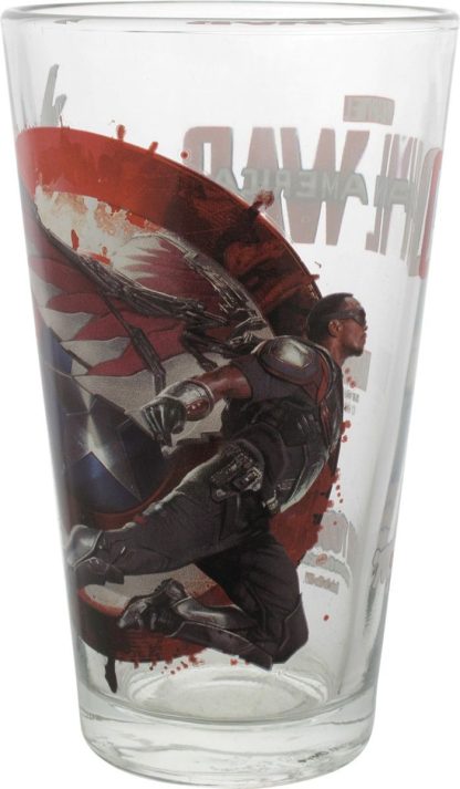 Captain America Civil War Falcon TT Pint Glass - Image 2