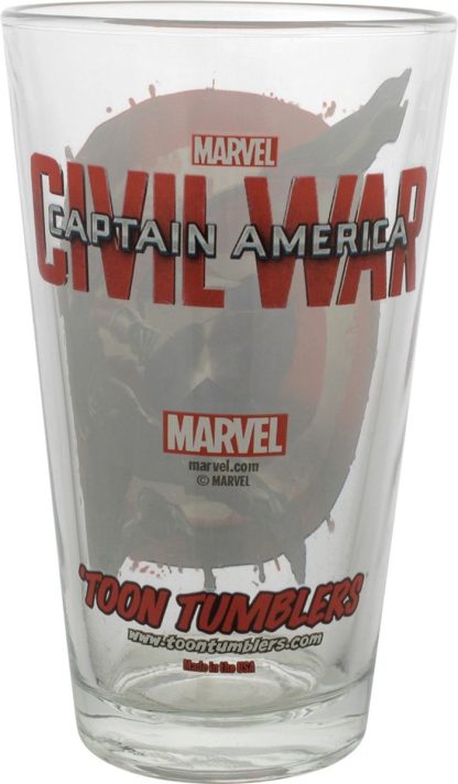 Captain America Civil War Falcon TT Pint Glass - Image 3