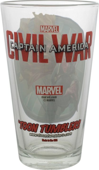 Captain America Civil War Vision Pint Glass - Image 2