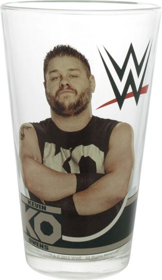 WWE Kevin Owens KO Pint Glass