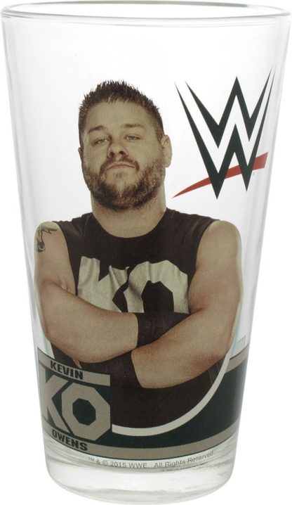 WWE Kevin Owens KO Pint Glass