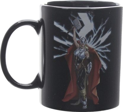 Thor Jane Hammer Bolts Heat Change Mug - Image 2