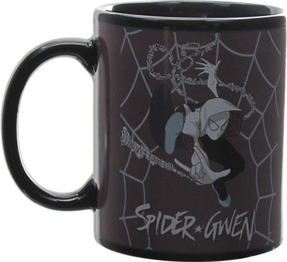 Spider-Gwen Webbing Heat Change Mug - Image 3