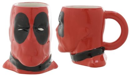 Deadpool Heads 4 Sculpted Mug Set - Image 2