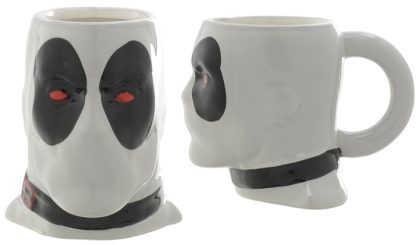 Deadpool Heads 4 Sculpted Mug Set - Image 3