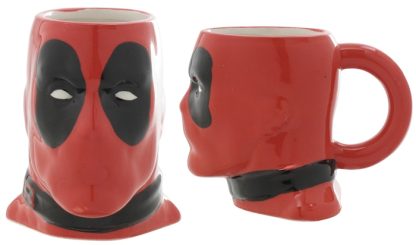 Deadpool Heads 4 Sculpted Mug Set - Image 4